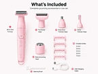 Wet and Dry Electric Shaver for Women
